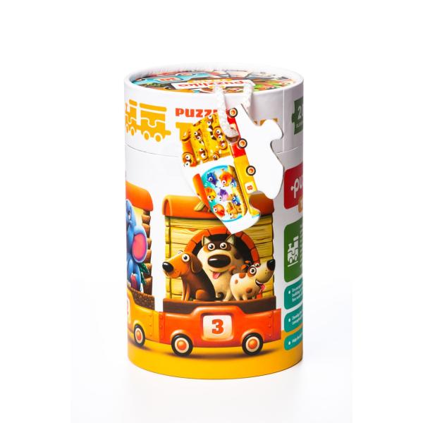 Puzzlika 13050 Vlak 94 cm - naučné puzzle 20 dílků (obrázek 5)