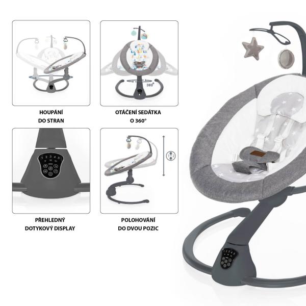 Houpadlo Lullaby, Gray stars/Grey