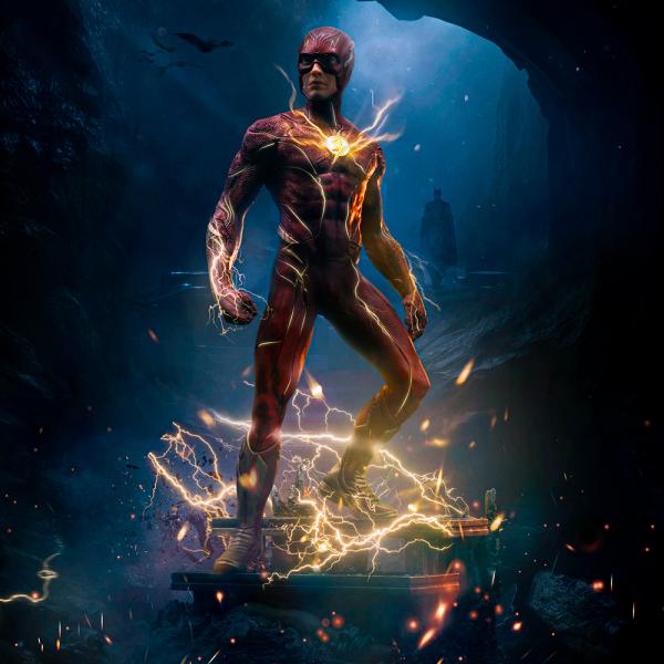 Iron Studios The Flash Movie - The Flash Socha Art Scale 1/10 (obrázek 3)