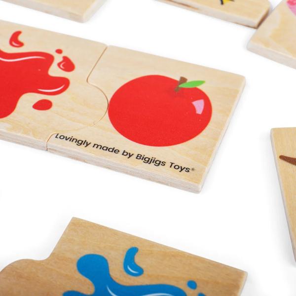 Bigjigs Toys Didaktické puzzle Barvy (obrázek 2)