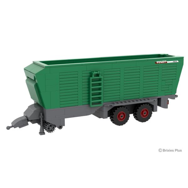 BRIXIES Plus 222.711 Fendt Tigo XR - viacúčelový samozberací automobil, 1:32, 334 k