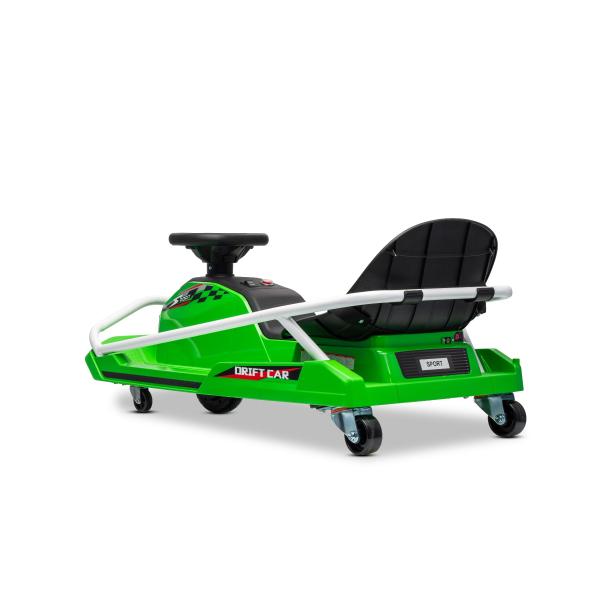 Beneo Motors driftovací Motokára 24V, zelená, 300W Bezkartáčový Motor, Lithiová baterie, D (obrázek 10)