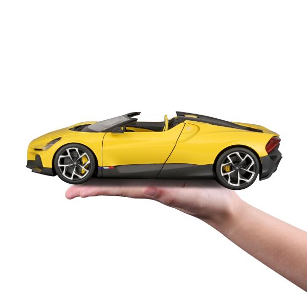 Bburago 1:18 TOP - Bugatti Mistral - Žlutá (obrázek 11)