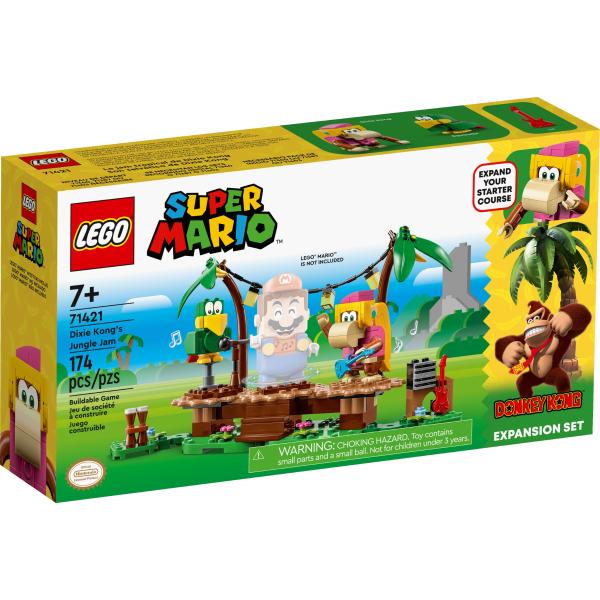 LEGO® Super Mario™ 71421 Dixie Kong a koncert v džungli – rozšiřující set (obrázek 3)