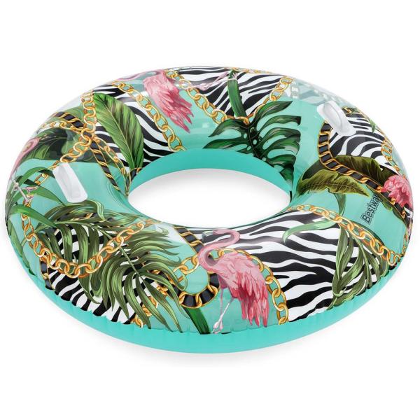 Bestway Anillo de Natación Inflable 114cm Floral Fantasy