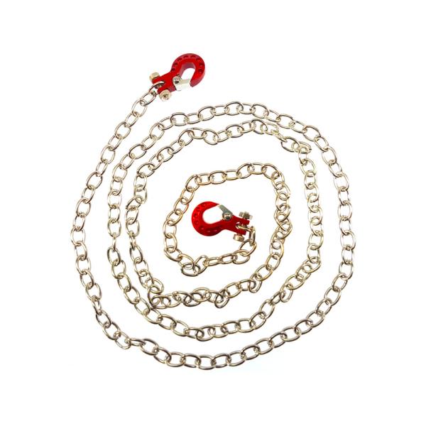 H-Speed oko kovové s řetízkem 1:10 červené