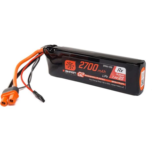Spektrum Smart G2 LiPo 7.4V 2700mAh Rx 15C IC3 (obrázek 4)