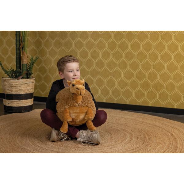 Cozy Noxxiez HW730 Velbloud – hřejivý plyšový polštář 3 v 1