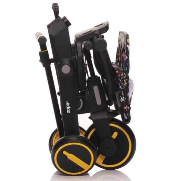 Tříkolka Nova 2, Cosmic Black (obrázek 4)