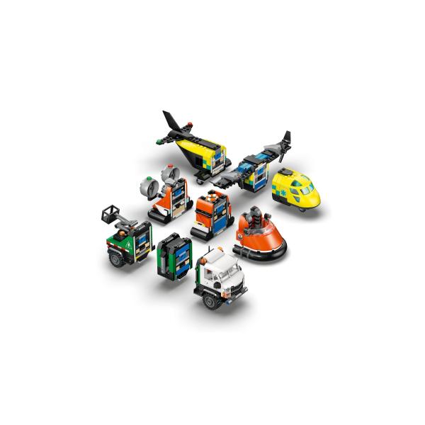 LEGO® City 60505 Remix: Letadlo, servisní vozidlo a vznášedlo (obrázek 6)