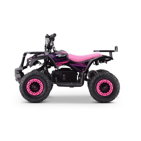 Elektrická čtyřkolka pro děti Beneo Motors Veloci růžová - 800W (obrázek 8)