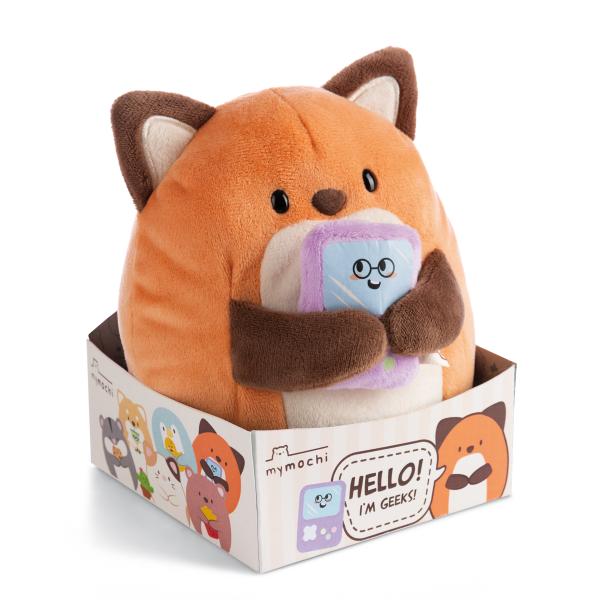 NICI plyš MyMochi Liška Geeks 16cm s videohrou v dárkovém balení (obrázek 5)