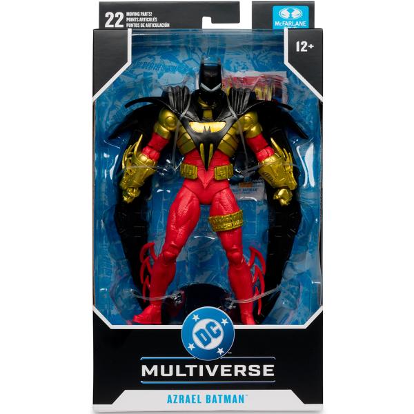 McFarlane Toys figurka DC Multiverse Azrael Batman (Knightquest) 7in Action (obrázek 4)