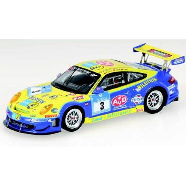 1:43 PORSCHE 911 GT3 RSR LAND MOTORSPORT 24 H NURBURGRING 2008 BASSENG / STUCK / SIMON