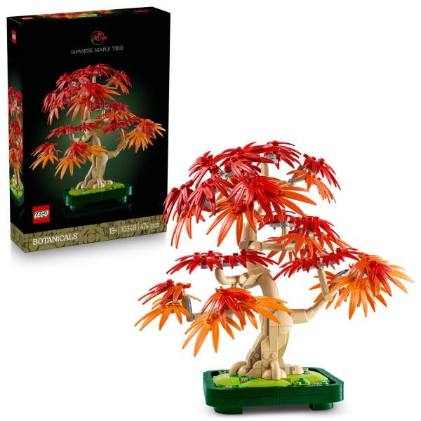 LEGO® Botanicals 10348 Bonsai – Acero giapponese rosso