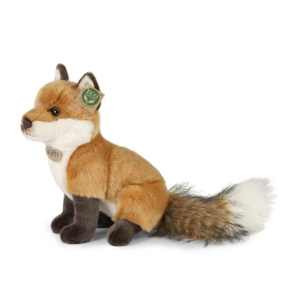 Plyšová liška sedící 27 cm ECO-FRIENDLY (obrázek 3)