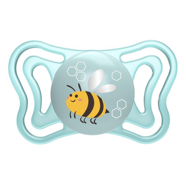 CHICCO Dudlík Physio Light silikonový chlapec 2-6m, 2 ks (obrázek 3)