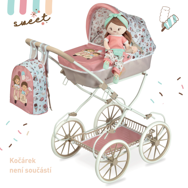 DeCuevas 20148 Plyšová panenka SWEET - 36 cm (obrázek 5)