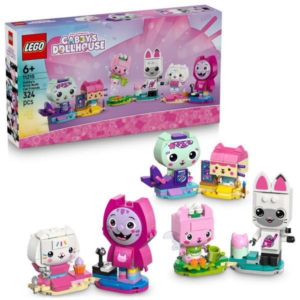 LEGO® Gabby's Dollhouse 11215 Gabi e i suoi amici gatti di mattoncini