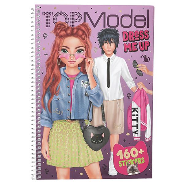 Top Model Dress Me Up Blok, 160 samolepek