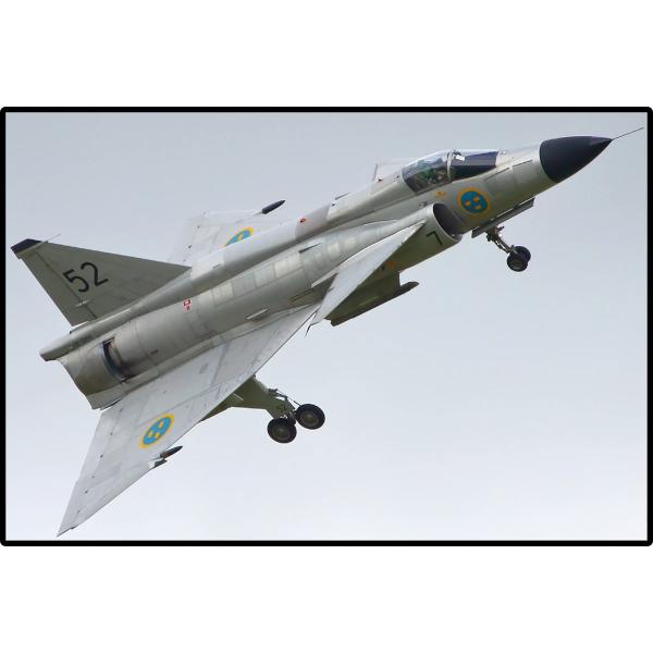 Cobi 5915 Ozbrojené síly SAAB AJ37 VIGGEN, 1:48, 881 k (obrázek 11)