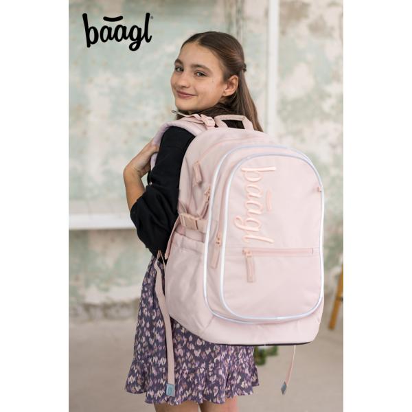 BAAGL SADA 3 Core Creamy: batoh, kabelka, taška
