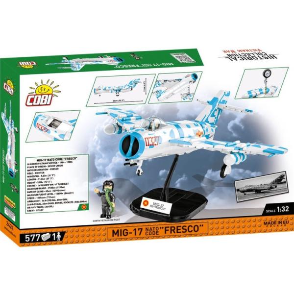 Cobi Vietnam War MIG-17 FRESCO, 1:32, 588k, 1f