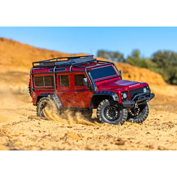 Traxxas TRX-4 Land Rover Defender 1:10 RTR červený (obrázek 3)