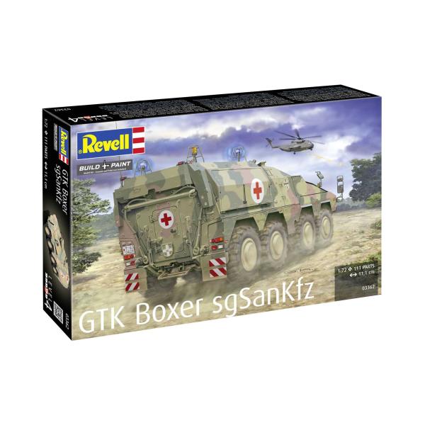 Plastic ModelKit military 03362 - GTK Boxer sgSANKfz (1:72)