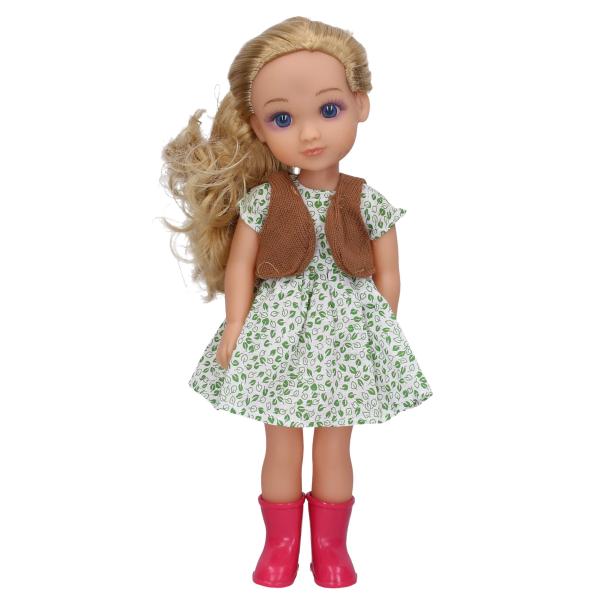 Bambola con pelliccia 35cm