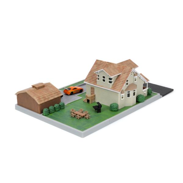 Rychle a zběsile Nanodiorama Dominikův dům s autíčky (obrázek 7)