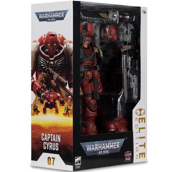 McFarlane Warhammer 40,000 Dawn of War Elite Edition akční figurka Captain Cyrus (obrázek 4)