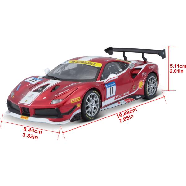 Bburago 1:24 Ferrari Racing 488 Challenge 2017