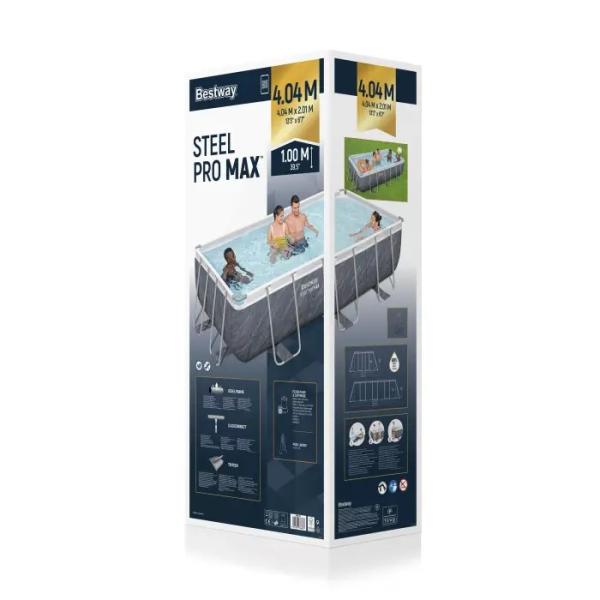 Zahradní bazén Bestway 56721 Power Steel 4.04mx 2.01mx 1.00m Rectangular s kartuš. filtr (obrázek 9)