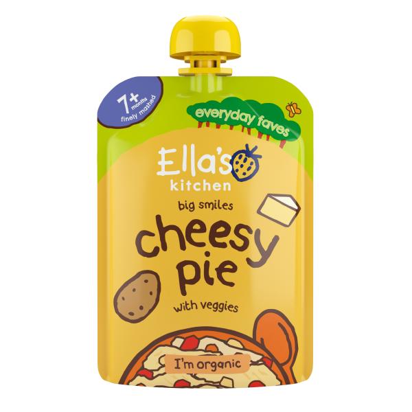 Ella’s Kitchen BIO Sýrový koláč se zeleninou (130 g)