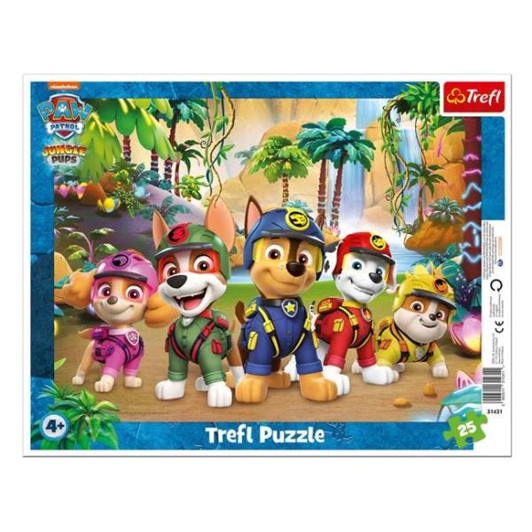 Trefl Puzzle rámkové 25 Paw Patrol