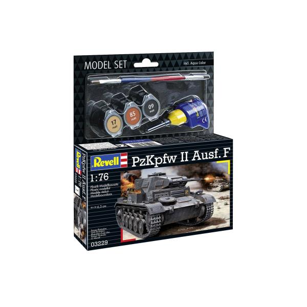 ModelSet tank 63229 - PzKpfw II Ausf. F (1:76)