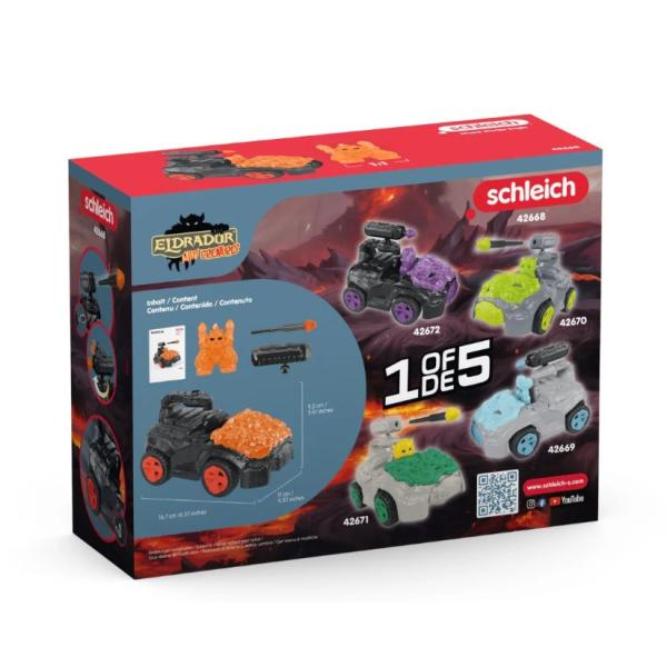 Schleich Lávový CrashMobile s mini figurkou Mini Creature (obrázek 3)