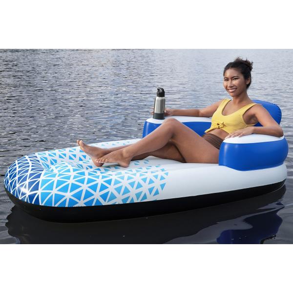 Bestway 43533 Nafukovačka Indigo Wave s opěrkou na ruce a záda, 191x107 cm (obrázek 6)
