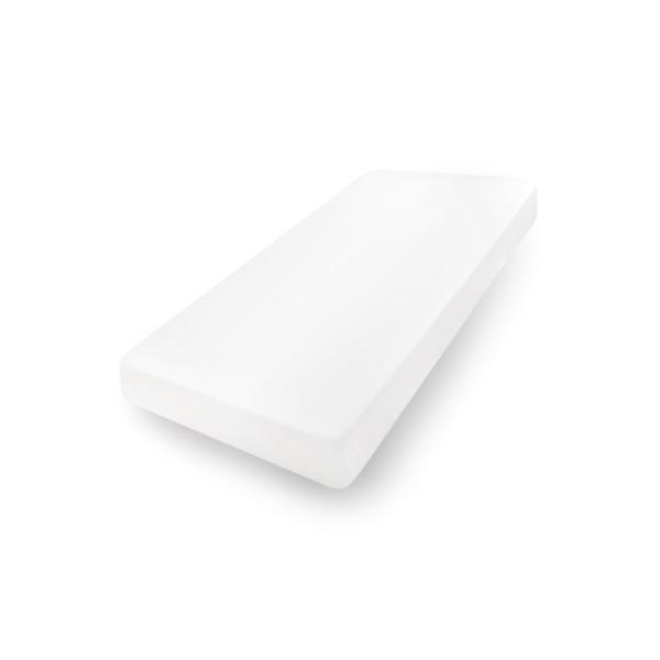 BABYMATEX Plachta nepromokavá Jersey 70×140 cm bílá