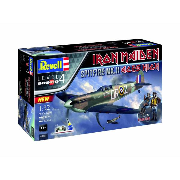 Gift-Set letadlo 05688 - Spitfire Mk.II "Aces High" Iron Maiden (1:32)