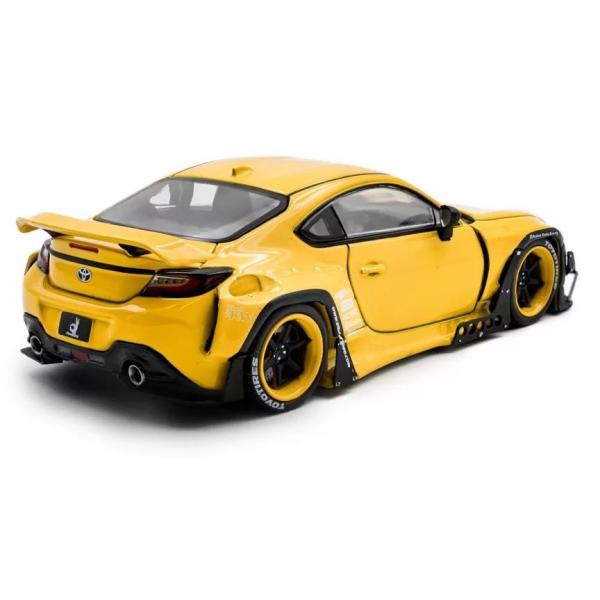 1:43 TOYOTA GR86 ROCKET BUNNY YELLOW 2022 - SOLIDO