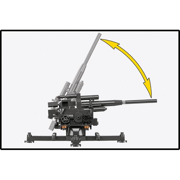 Cobi Protiletadlové dělo 10.5 cm Flak 39, 1:35 (obrázek 7)