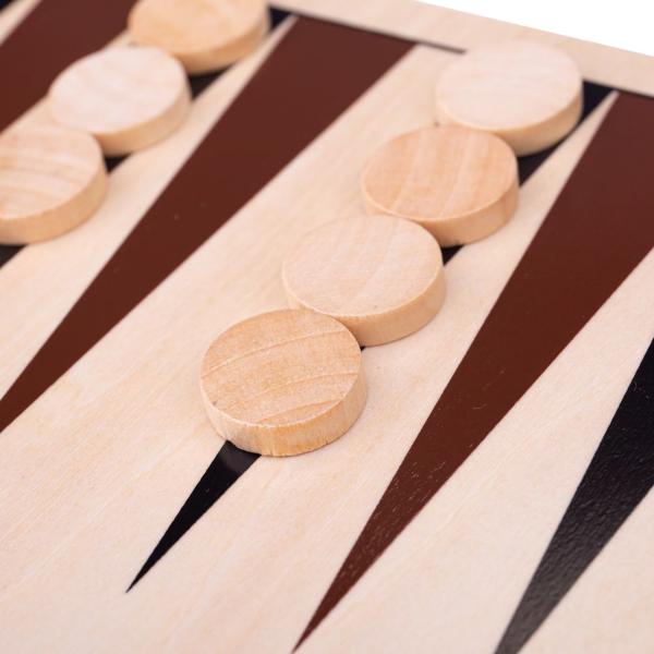 Bigjigs Toys Dřevěný backgammon (obrázek 3)