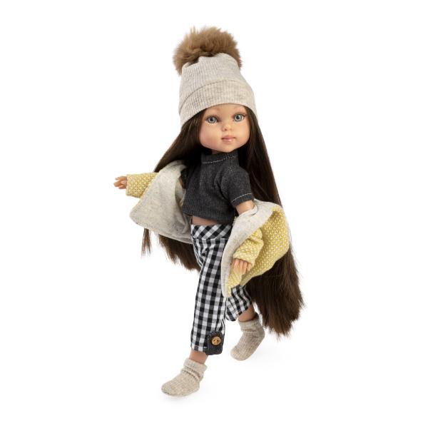 Guca 984 PENELOPE - realistická panenka s celovinylovým tělem - 34 cm (obrázek 3)