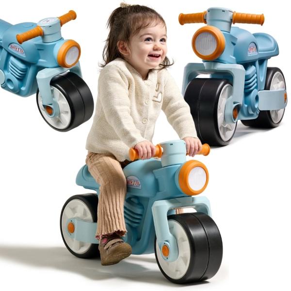 Falk odrážedlo Ride-on Retro modré – tiché kola