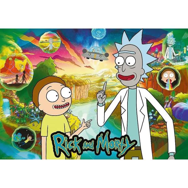 Trefl Puzzle 1000 Premium Plus Quality Rick a Morty