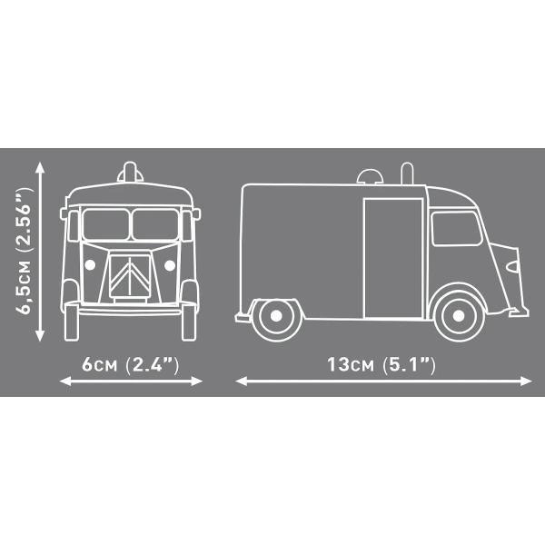 Cobi 24630 Citroën Type H (1947-1981) Policie, 1:35