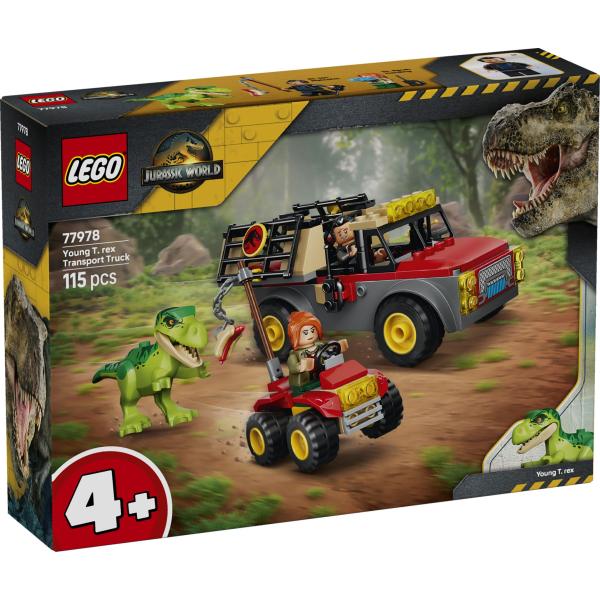 LEGO® Jurassic World 77978 Truck na přepravu mladého T-rexe (obrázek 3)