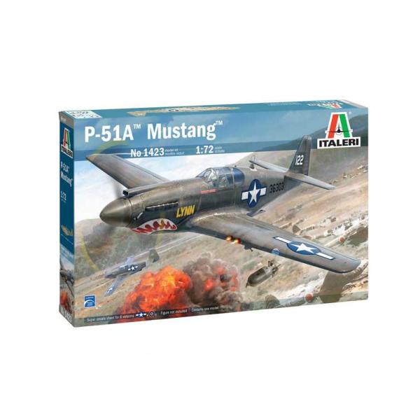 Model Kit letadlo 1423 - P-51A Mustang (1:72)